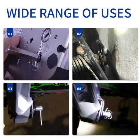 180 Pcs Cotter Pins Assortment Kit With 7 Stainless Steel Sizes For Trailer Hitches Mowers Trucks Engine Repair And Tow Clips