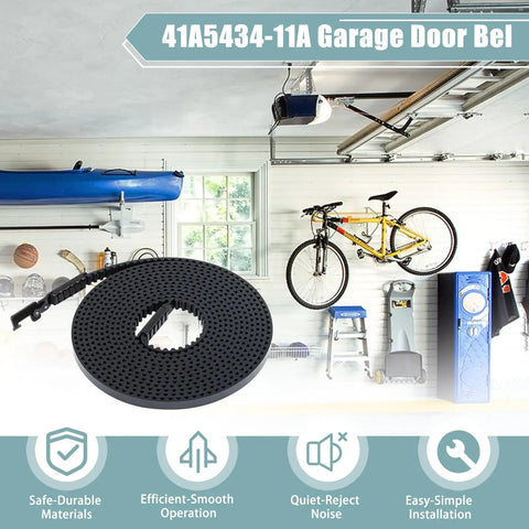 234 Inch Garage Door Drive Belt For 7 Foot Doors, Heavy Duty Opener Belt Compatible With Chamberlain LiftMaster