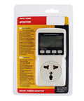 Plug In Watt Meter Spot Energy Suckers And Cut Your Electric Tab Fast With This Badass Home Energy Monitor Gauging Watts Voltage Amps Anytime large LCD display on packaging