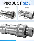 Vacuum bagging valve (2 pcs) with quick-disconnect fittings; front view, stainless knurled body
Vacuum bagging valve (2 pcs); socket side view with knurled stainless body
Vacuum bagging valve close-up: knurled coupling and hex nut
Vacuum bagging valve installed: connected to quick-disconnect fitting for composites