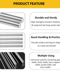 Four Pieces 10 Mm By 305 Mm 304 Stainless Steel Rods For DIYers And Model Makers, solid round metal bar shafts features