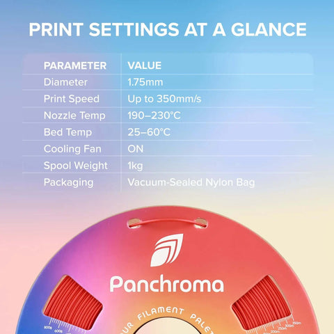 Settings for White 1.75mm PLA 3D Printer Filament, 1kg Spool, Easy To Print With High Speed Extrusion, Tangle Free