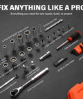 Beefy All In One Heavy Duty 264 Piece Mechanics Tool Set With SAE And Metric Sockets Drive Sizes