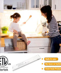 100W 24V LED Power Supply for LED Strips and Cabinet Lights No Fuss 100 To 240V AC To 24V DC Constant Voltage Converter in kitchen scene