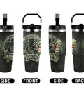 Cool Dope Welder Gift For Him 30oz insulated travel mug with welding design and leakproof lid, durable stainless steel for hot and cold drinks