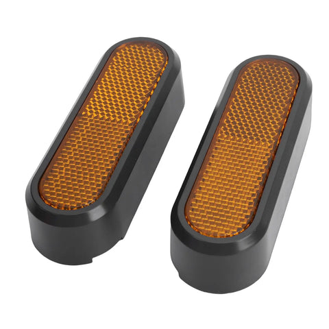 Rear Side Wheel Cover Reflector Replacement Kit For Electric Scooters Left And Right Pair Rugged ABS Construction