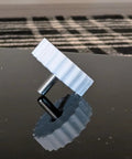 Toolless Quick Thumb Screw For Smart Garage Video Keypad Replacement displayed on shiny surface