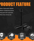 Beefy Heavy Duty Yoke Puller For Class 6 8 Haul Trucks And Gear With Bearing Diameters One Seven Eighths To Two Three Sixteenths Inches Semi Truck Replacement Tool For Spicer And Meritor Series 1610 1710 1760 1810 And More product features
