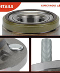 Close-up of Rear Wheel Bearing And Hub Assembly 5 Lug Direct Fit For Ford Transit Connect 2010 2011 2012 2013 Rear Driver Or Passenger Side 4 Point 3 Inch Bolt Circle No ABS