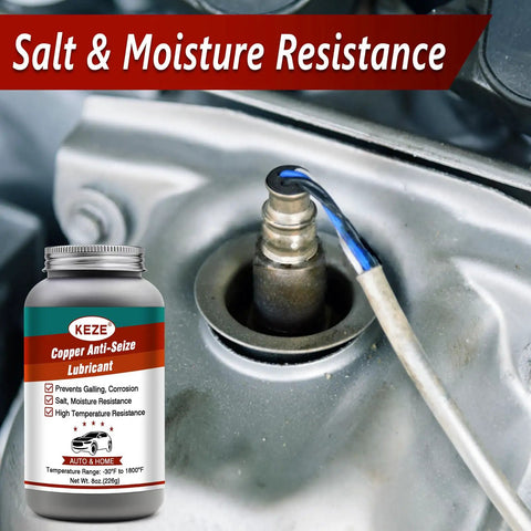 Copper Anti Seize Lubricant for Auto Maintenance Go to High Temp Protection Salt and Moisture Resistant Spark Plug Threads