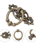Gotta Love The Vintage Charm On These Antiqued Brass Cabinet Pulls Super Tough Zinc Alloy Drawer Handles To Spruce Up Your Home And Kitchen Solid Build Ten Piece Set Includes Screws, detailed vintage design of a brass handle.