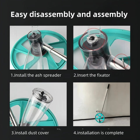 Smooth Operator Adjustable Line Marking Wheel Featuring A 1000Ml Chalk Tank And 31Cm Roller, Boasting A Telescopic Handle For Flawless Sports Field Layouts And Pavement Marking Jobs.