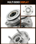 Multi-sided display of 2Pcs Front Wheel Bearing Hub Assembly 513298 for Nissan Rogue 2008-2013 Rogue Select 2014-2015 Sentra 2007-2012
