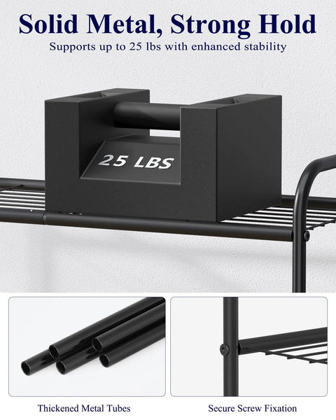 Heavy Duty Three Tier Shoe Rack Decked Out In Thick Matte Black Steel For Fast Entryway Refresh Holds Sneakers High Tops And Slippers Snug As A Bug No Sweat Tool Free Setup Keeps Closets And Hallways Neat So You Can Chill In Clean Spaces