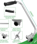 Ergonomic Back Saver Handle Extension For Weed Eaters And String Trimmers Fits Most Shaft Sizes 26mm Or 28mm Easy Install