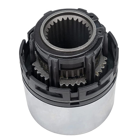 Manual Wheel Locking Hub Kit For Ford Ranger Explorer And Mazda B Series Pickup 1998 1999 2000 2001 2002 2003 2004 2005 2006 2007 2008 2009 27 Spline Internal Mount 1 Pair Built Tough From Nodular Iron With Die Cast Aluminum Cover close-up
