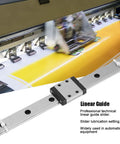 Professional Miniature Linear Guide Slider With High Precision And Smooth Motion Hardened Rail Block For CNC Machinery And Automation Systems 170mm Length Micrometer Level Accuracy on machine