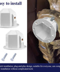 Shoulder Insert for 12 Ft Giant Skeletons With Hex Nails Two Pack Upgraded Replacement Connector installation example