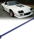 Beefed Up Rear Lower Control Arm Rod Bar Link Pan Hard With Steel Blue Polyurethane Bushing For 1982 To 2002 Camaro Firebird F Body Direct Fit Replacement Suspension Upgrade, blue bar