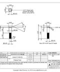 Top Shelf Grade Five Titanium Hex Head Bolts 3/8-24 By 2 Inch Unified National Fine Thread Pack Of Three dimensions and specifications sheet