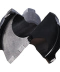 Pro Level German Steel Forstner Bit Set Includes Seven Workhorse Grade Drill Bits Spanning One Quarter To One Inch Wide, close-up of a Forstner bit.