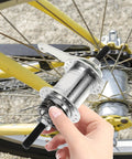 Rear Hub Replacement Assembly With Bearings For Bike Coaster Brake 36 Holes Steel MTB Rear Hub Part Upgrade Durable Ride Ready Bike Back Brake System For All Weather Use