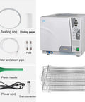 23 Liter Class B Steam Autoclave With Built In Printer Hella Large Vacuum Washer Disinfector, parts and components layout.