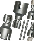 Dual Function Pipe Threading Tool For 1/2 And 3/4 Inch Pipes, Internal And External Thread Cutter, PVC And Plastic Rethread Kit