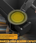 Close-up of the upgraded wheel hub and bearing removal tool kit pro grade heavy duty hub puller for 5 6 8 lug hubs with load-bearing surface.
