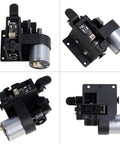 CFS Feed And Return Kit For 3D Printers with brush motor 24V, showing multiple angles and pneumatic connector.