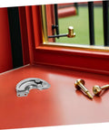 Heavy Duty Stainless Steel Invisible Cabinet Hinges With 90 Degree Stop Action Keep Doors From Swinging Too Far For Kitchen Cabinets And Industrial Equipment Panels, with screws