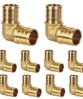 KAINGA brass PEX elbow fittings, 3/4 in, 90-degree, 10-pack