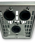 Top Notch Variable Frequency Drive For Motor Control And Speed Regulation With Adjustable Frequency rear view showing connectors