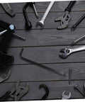 Pro Grade 2 Set High Carbon Steel Hex Wrenches With Ball And Flat Ends For Tightening Bike Bolts And Pro Maintenance Work That Hits Different Without The Hand Pain Or Slip Ups, shown with assorted tools