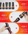 Steps to install Must Have Seven Piece Hose Adapter Kit For 1-1/4 Inch Vacuum Hose With Universal Attachments And Fittings