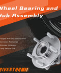 Front Wheel Hub And Bearing Assembly For Nissan Rogue 2008 To 2013 And 2014 To 2015 Rogue Select Plus 2007 To 2012 Sentra 5 Lug