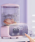 Game Changing Portable Mini Washing Machine Cordless Compact Laundry Spin Dryer Travel Ready Nifty Handheld Solution For Socks Underwear And Baby Laundry In Apartments Dorms with digital timer and water.