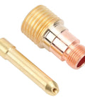 Ultimate Garosa Ceramic Welding Cup Set With Alumina High Temp Resilience For WP17 18 And 26 Torch Gear, brass fittings.
