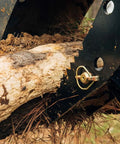 Mechanical Backhoe Thumb Attachment For Excavators Bolt On 5 Position Adjustable Thumb holding log on job site