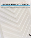 Close-up of Heavy Duty 9 Inch Paint Tray Liners showing durable plastic material with ridged texture for deep-pocket trays.