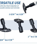 Rear Axle Bearing Puller Tool Set With Slide Hammer Yoke 8 Piece Kit Seal Removal Tool And 3 Adapters displayed