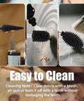 Heavy Duty Carbide Rotary Burr Set Featuring Kickass Coarse Teeth For Rapid Material Removal And Effortless Wood Carving On Foam Plastic Rubber And Dremel Compatible Rotary Hand Tools, easy cleaning with brush and air gun.