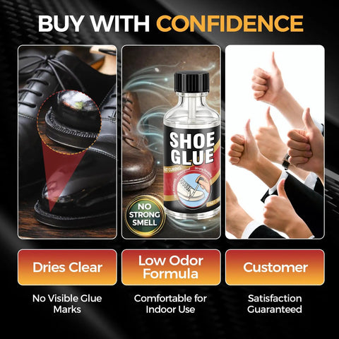 Waterproof Clear Shoe Repair Adhesive For Cracks And Peeling Soles Heavy Duty Glue product with focus on clear drying and customer satisfaction.