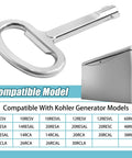 Chrome 6mm Hole Universal Cabinet Key for Switchgear Control Network GGD Cabinets and AE Boxes Industrial Enclosures 2 Pack