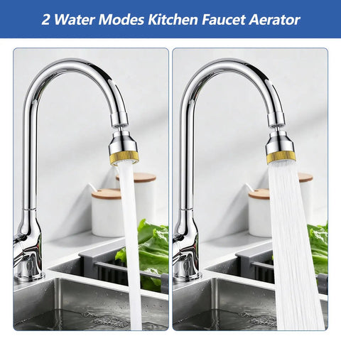 Top Tier Kitchen Faucet Aerator Plus Sink Extender Delivering Dual Function Spray Modes And 360 Degree Swivel Nozzle For Seamless Bathroom Water Flow Adjustments Rust Resistant Chrome Plating Provides Slick Operation That Feels Totally Dope