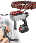 Pro Grade Automatic Wire Stringing Machine Heavy Duty Cordless Cable Threader Six Wheel Drive with battery and cable for efficient use