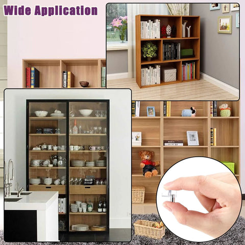 5 Millimeter Clear Plastic Shelf Support Pins Pack Of 20 For Cabinets Kitchen Shelves Bookcases And Furniture Replacement Pegs