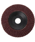 Close-up of a single disc from Six Pack 100 mm Polishing Wheel Disc Set For Grit Angle Grinder And Wood Lathe Chuck Adapter