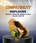 Four Piece Slack Adjuster Clevis Pin Kit With One Half Inch Thread Standard Stroke For Air Brake Chambers Zinc Plated