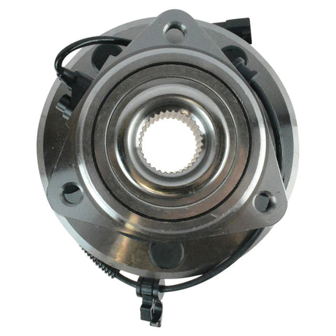 Front Wheel Bearing And Hub Assembly For 2007 2017 Jeep Wrangler And 2018 Wrangler JK Drop In Replacement, front view